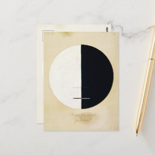 Buddhas Standpunkt im Irdischen Leben von Hilma Postkarte