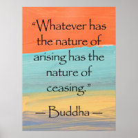 Buddhas wirkliche inspirierende Quotentypografie