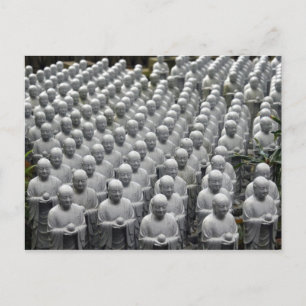 Buddhastatuen Postkarte