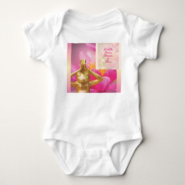 BuddhaToday 3.pnk #2 BUDDHA BABY Strampler (Vorderseite)