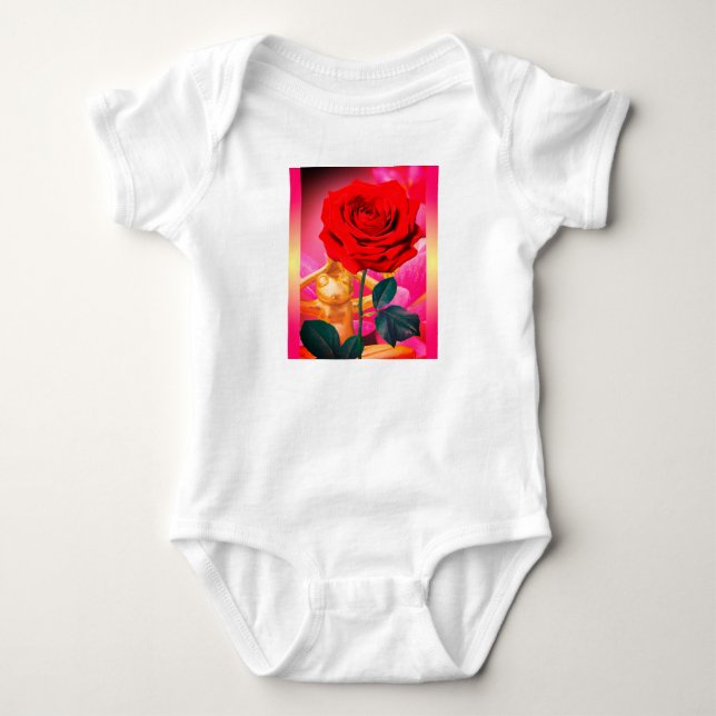 BuddhaToday 3.pnk #3 BUDDHA BABY Strampler (Vorderseite)