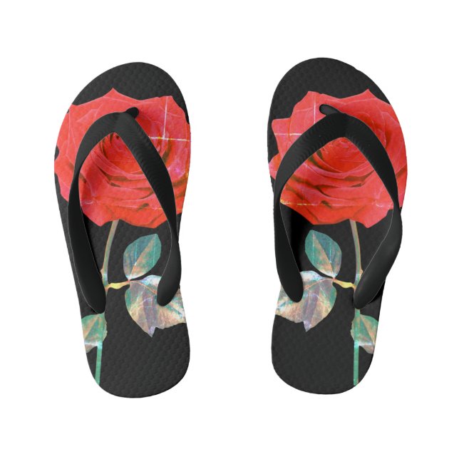 BuddhaToday Kids #4 Zen Rose Flip Flops (Fußbett)