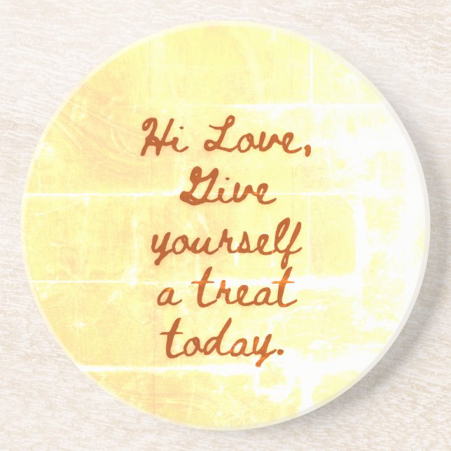 BuddhaToday V1 - #13 "Park it Here" Untersetzer (Vorne)