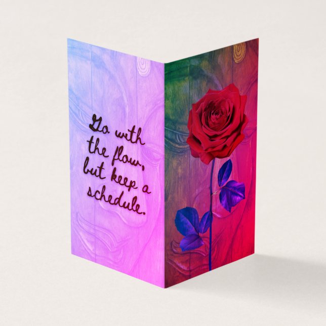 BuddhaToday V1 - #6 Buddha "Message Book"-Karten Visitenkarten (Vorderseite)
