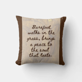 BuddhaToday V1 Peace Pillow #4 w/Q + Solid Color Kissen