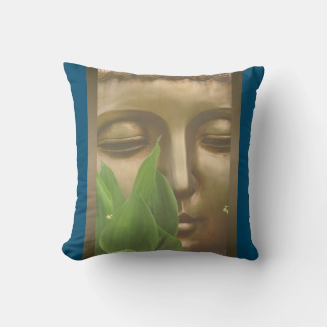 BuddhaToday V2 #10 Peace Pillows w/🌹 Kissen (Vorderseite)