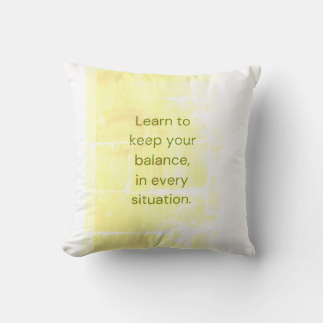 BuddhaToday V2 #19 Peace Pillows / 🌹 Kissen (Vorderseite)