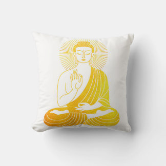 BuddhaToday V4 Peace Pillow #1.1 - Sunrise Buddha Kissen