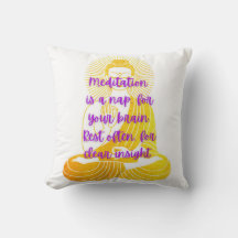 BuddhaToday V4 Peace Pillows #2 - Throw Kissen
