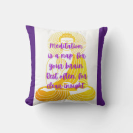 BuddhaToday V4 Peace Pillows #3 - Throw Kissen