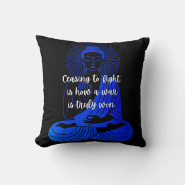 BuddhaToday V5 Ocean Zen #1 Peace Pillow Series Kissen