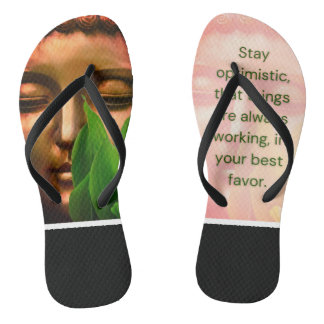 BuddhaTodayV2 'Walk in Peace' #5 Original mit Zita Flip Flops