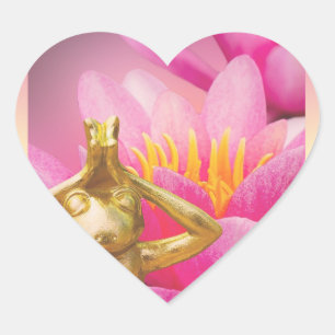 BuddhaTodayV3.pnk #2 - Zen-Liebe-Stickers Herz-Aufkleber
