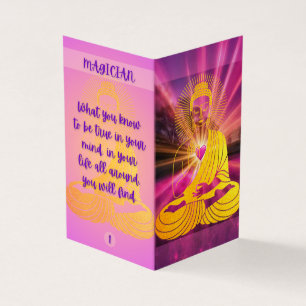 BuddhaTodayV4 - #1 Buddha "Message Book"-Karten Visitenkarten