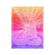 BuddhaTodayV4 #4 Gemütlicher Buddha Fleece Blanket