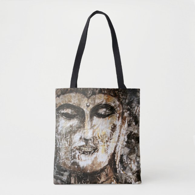 Buddhawatercolor-Kunst-Tasche (Vorderseite)