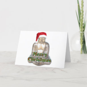 Buddhismus - Buddha - Frohe Weihnachtsfeier Feiertagskarte