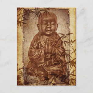 Buddhismus Monk Postkarte