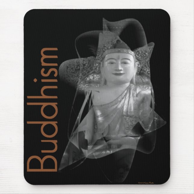 Buddhismus Mousepad (Vorne)