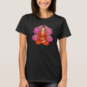 Buddhismus Spirituelle Meditation Lotus Blume Budd T-Shirt