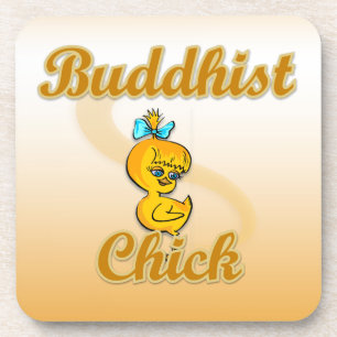 Buddhist Chick Untersetzer