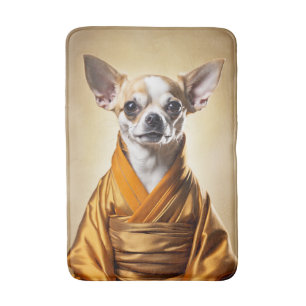 Buddhist Chihuahua Badematte