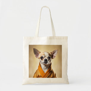 Buddhist Chihuahua Tragetasche