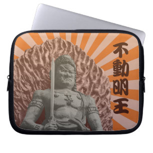 Buddhist Deity Fudo Myo-o japanischer Pop Art Laptopschutzhülle