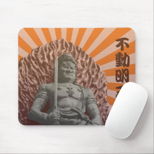 Buddhist Deity Fudo Myo-o Mousepad