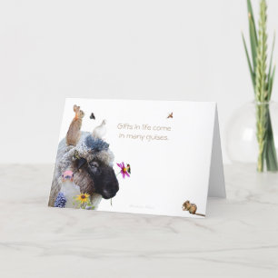 Buddhist/Glücklicher Geburtstag: Karte