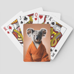 Buddhist Koala Spielkarten