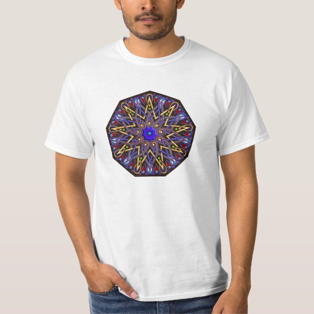 BUDDHIST MANDALA T - Shirt (Vorderseite)