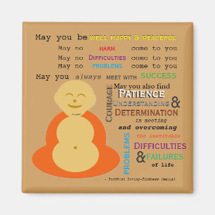 Buddhist Metta Magnet