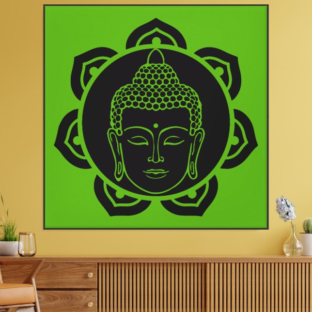 Buddhist Nirvana Day Leinwanddruck (Insitu (Wohnzimmer))