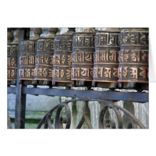 BUDDHIST PRAYER-RÄDER, NEPAL