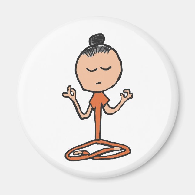 Buddhist vermitteln magnet (Vorne)