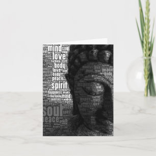 Buddhist Words of Wisdom Karte