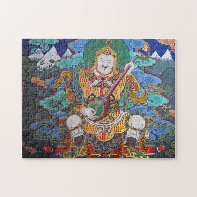 Buddhistin Dzong Art Puzzle (Horizontal)