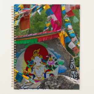 Buddhistische Felsmalerei Planer