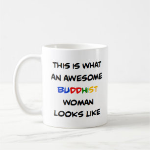 buddhistische Frau, großartig Kaffeetasse