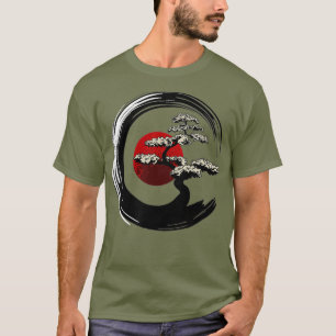 Buddhistische Gabe Männer Frauen Enso Circle Zen B T-Shirt