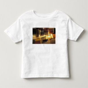 Buddhistische Gebetsfahnen im Sonnenuntergang, Kleinkind T-shirt