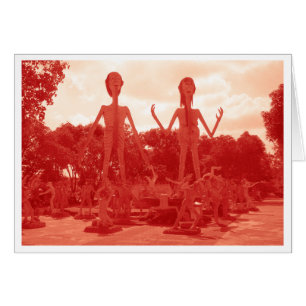 Buddhistische Hölle ... Thailand Card