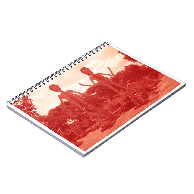 Buddhistische Hölle ... Thailand Notizblock (Linke Seite)