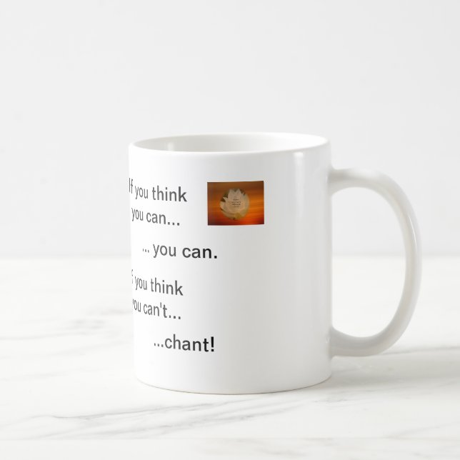 Buddhistische Inspirational Tasse SGI (Rechts)