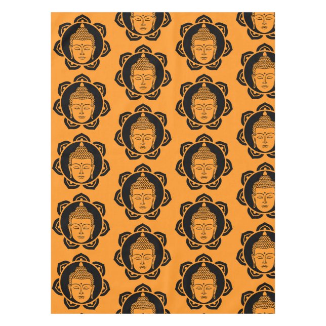 Buddhistische Meditation Art Decor Tischdecke (Vorderseite)