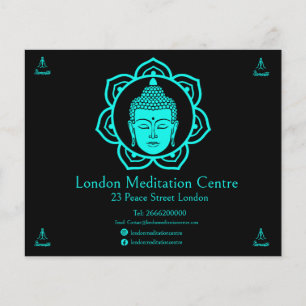 Buddhistische Meditation Flyer