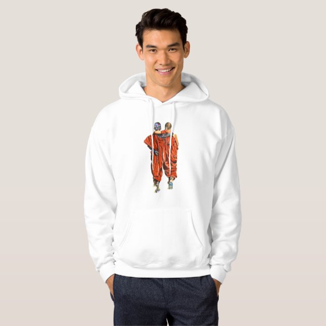 Buddhistische Mönche Hoodie (Vorne ganz)