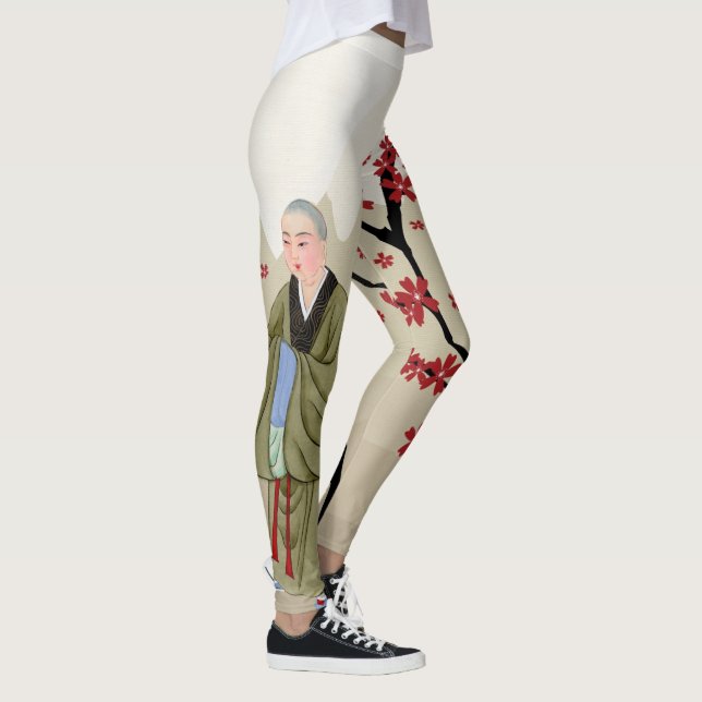 buddhistische Monk-Leggings Leggings (Rechts)