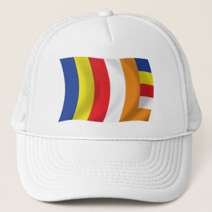 Buddhistische Religionsflaggenmütze Truckerkappe